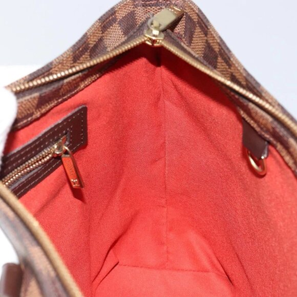 LOUIS VUITTON Damier Ebene Cabas Piano Tote Bag M51148 LV Auth 145837 - Picture 12 of 16